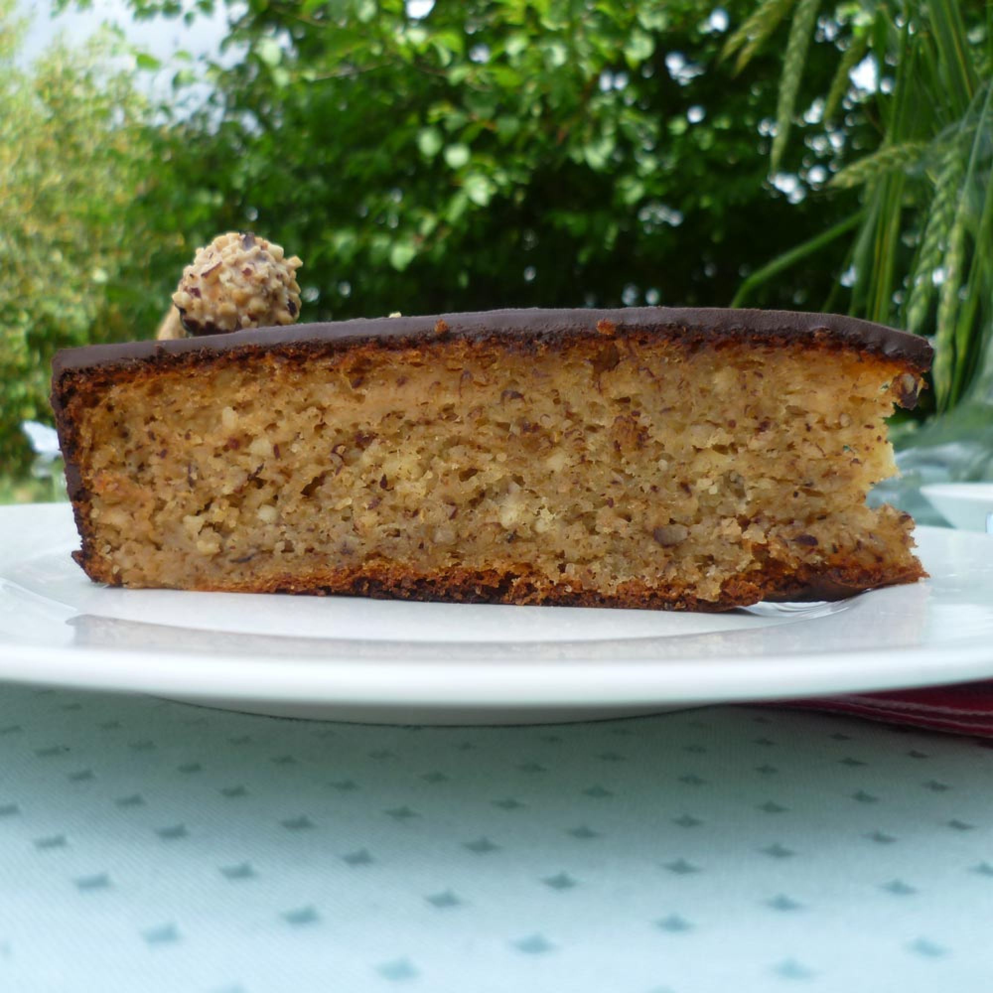 Leckere Grünkerntorte